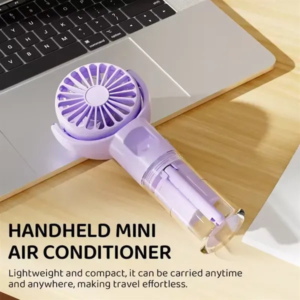 Rechargeable Battery Operated Spray Water Mist Fan