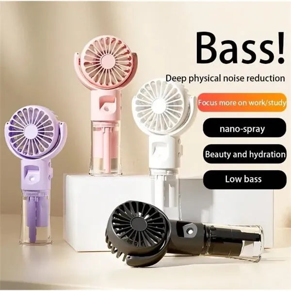 Rechargeable Battery Operated Spray Water Mist Fan
