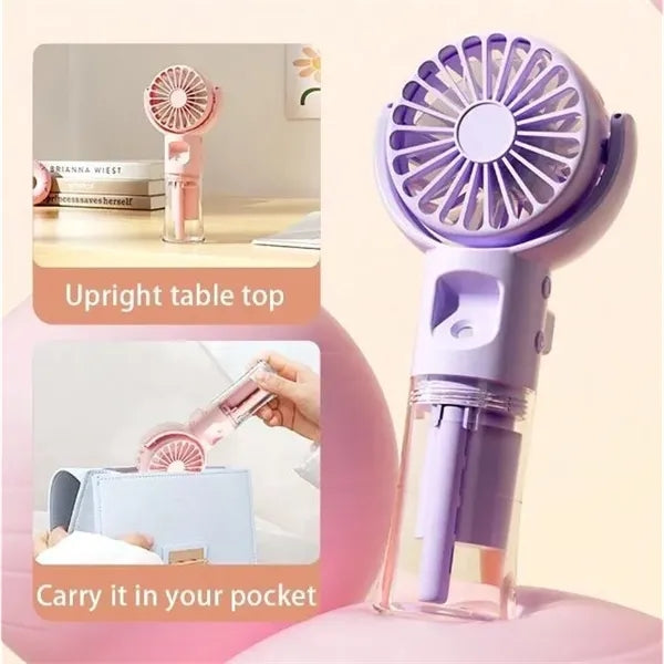 Rechargeable Battery Operated Spray Water Mist Fan