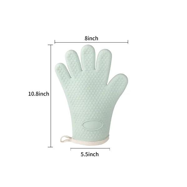Silicone Oven Mitts for Heat Insulation
