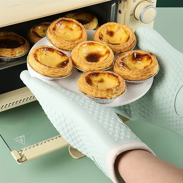 Silicone Oven Mitts for Heat Insulation