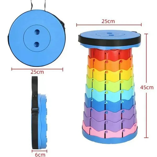 Portable Sturdy Folding Stool Chair
