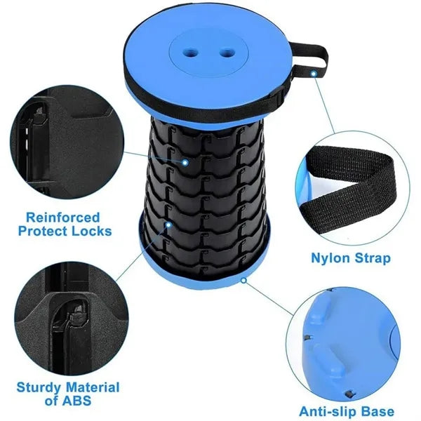 Portable Sturdy Folding Stool Chair