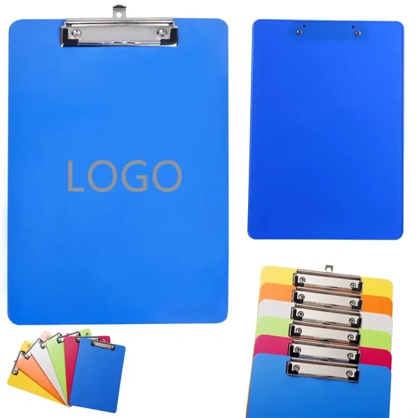A4 Plastic Hanging Board with Metal Clip