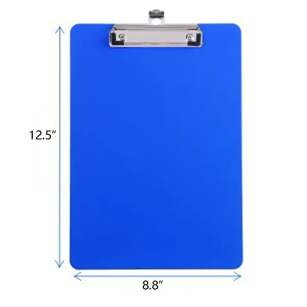A4 Plastic Hanging Board with Metal Clip