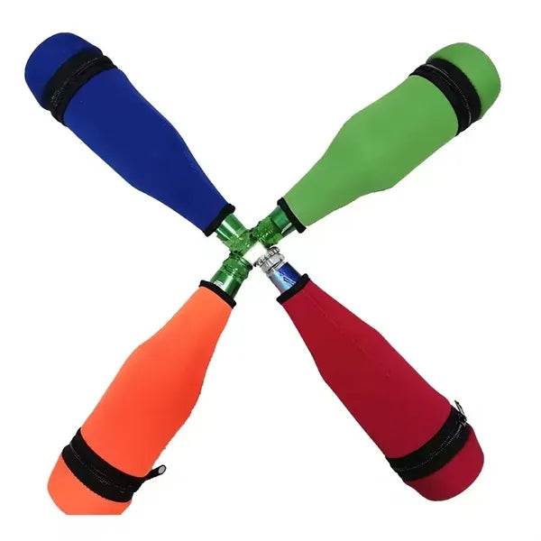 Zipper Bottom Beer Bottle Sleeves