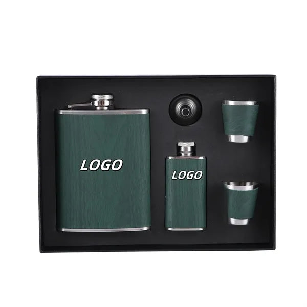 Stainless Steel Wine Bottle Set Outdoor Portable Gift Box