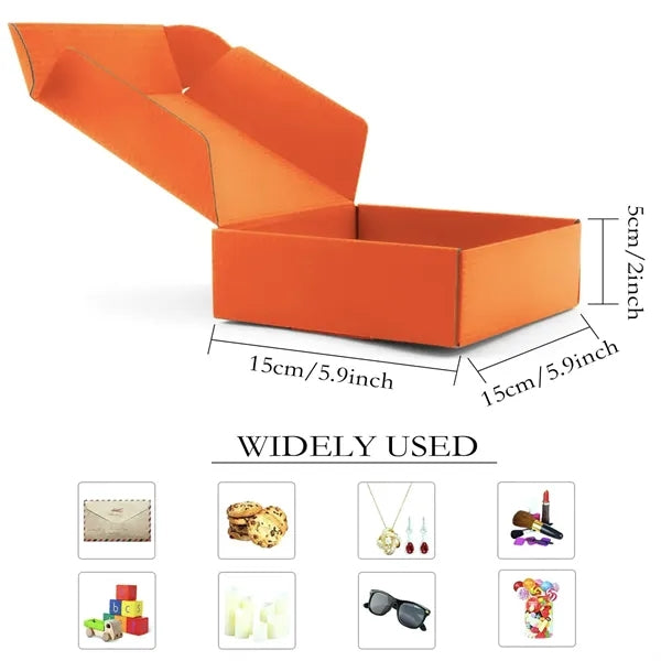 Orange Cardboard Boxes