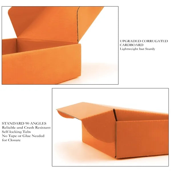 Orange Cardboard Boxes