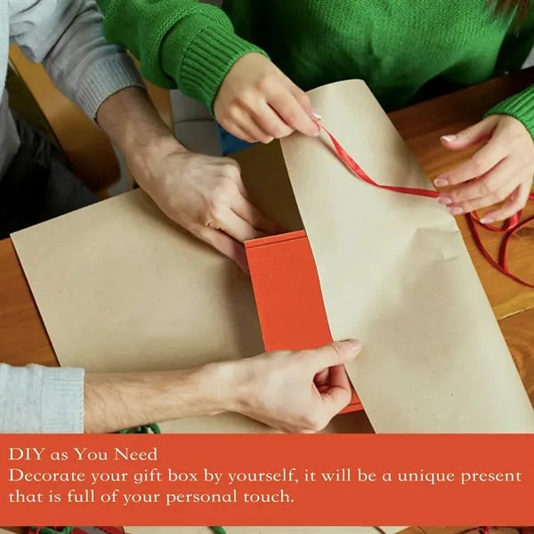Orange Cardboard Boxes