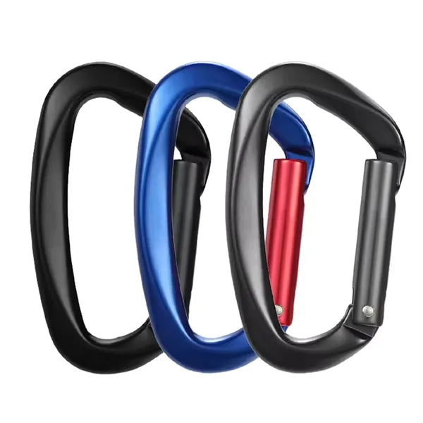 D-Shape Straight Gate Carabiner