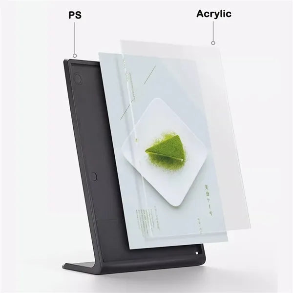 Durable Display Stand for Menus and Promotions