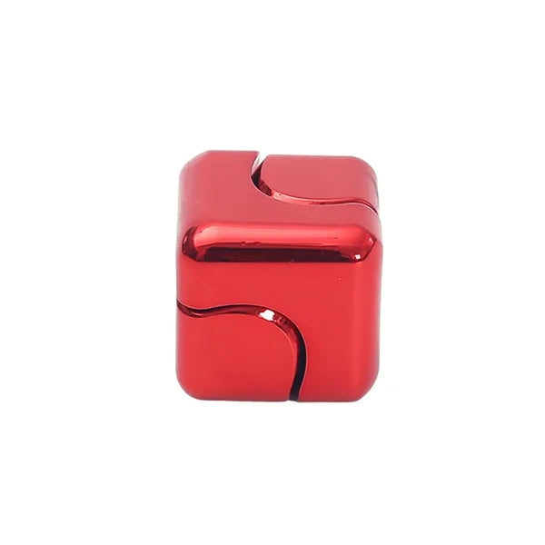 Colorful Alloy Fidget Spinner Cube