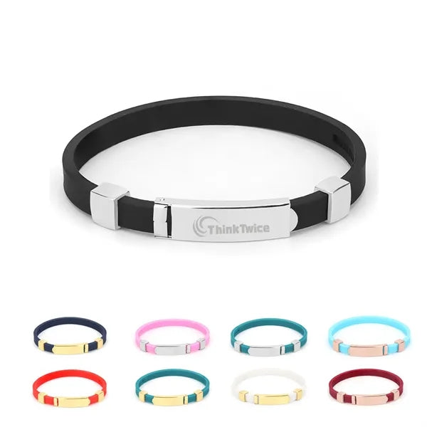 Adjustable Silicone Energy Balance Bracelet