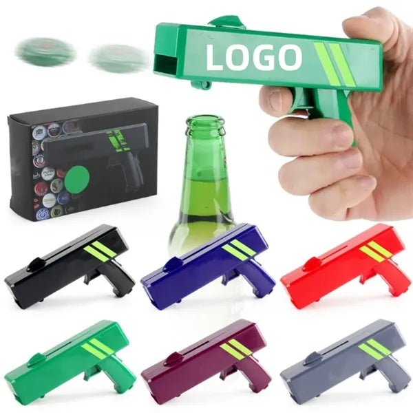 Creative Funny Shooter Cap Bottle Opener