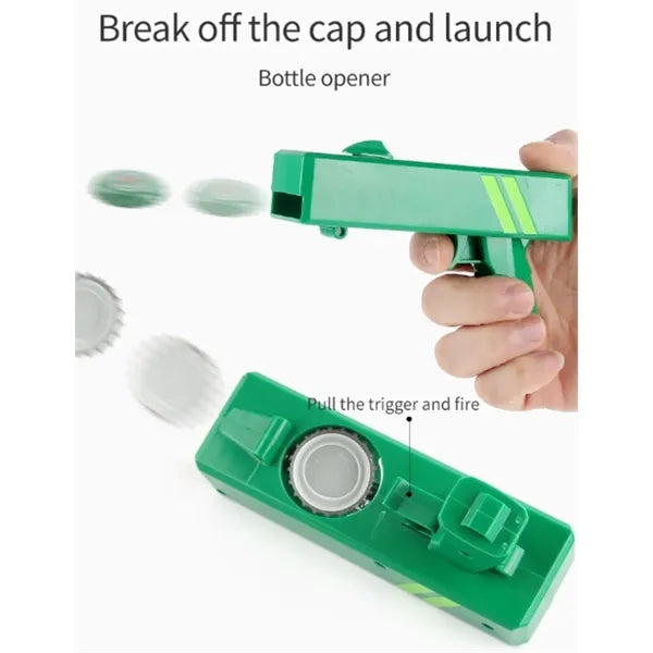 Creative Funny Shooter Cap Bottle Opener
