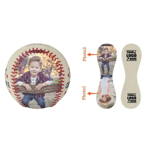 Photo Hardwood Rubber Baseball
