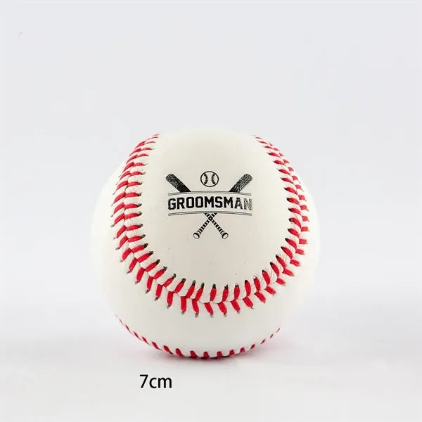 Photo Hardwood Rubber Baseball