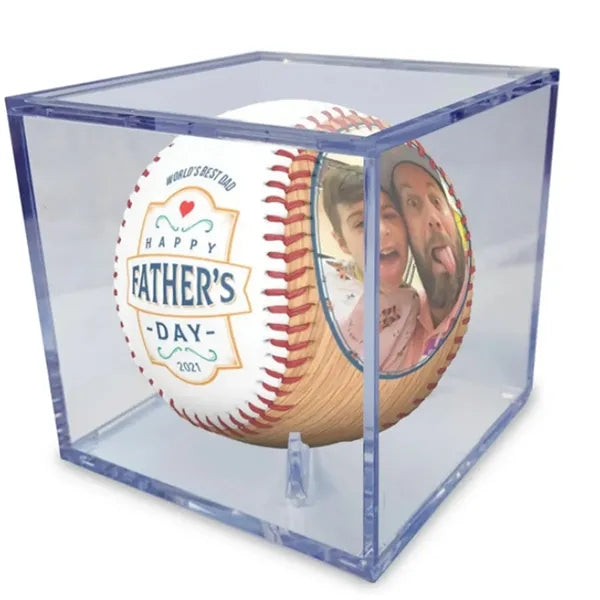 Photo Hardwood Rubber Baseball