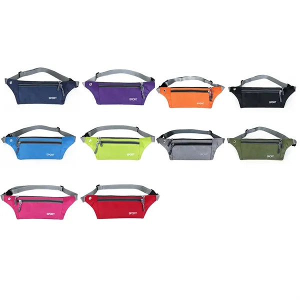 Waterproof Sports Waist Bag Pouch Running Belt