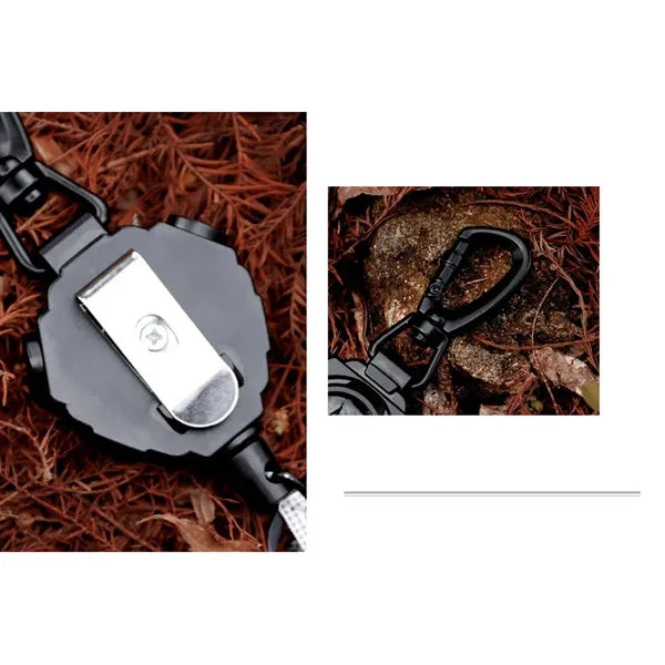 Retractable Carabiner Heavy Duty Key Chain