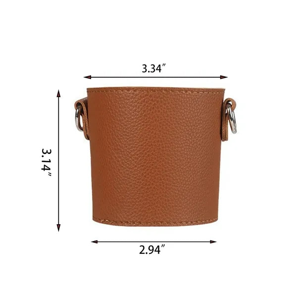 Leather Water Bottle Holder