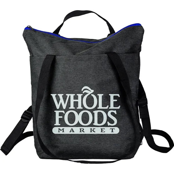 Eco-Conscious 10" x 4" x 15"RPET Tote/Backpack