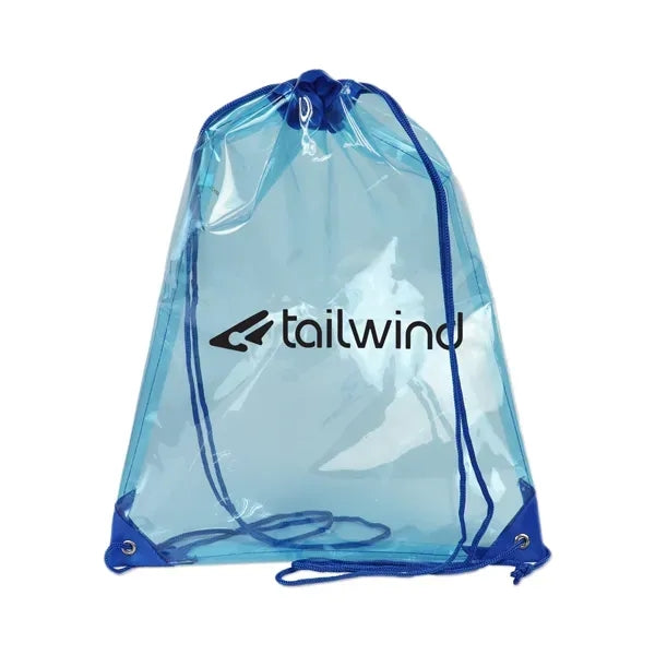 Clear Drawstring Bag