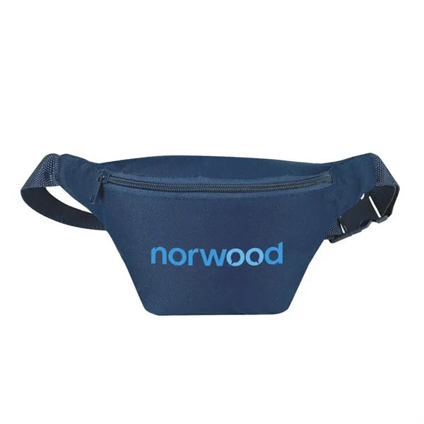 Simple Zipper Poly Fanny Pack