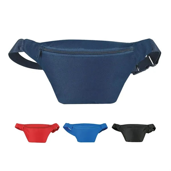 Simple Zipper Poly Fanny Pack