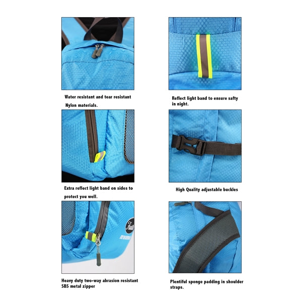 Lightweight Packable DurableTravel Hiking Backpack