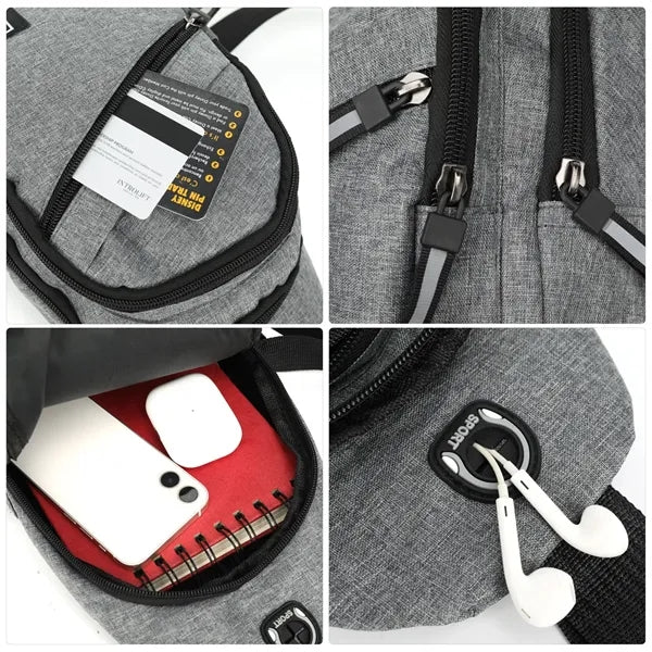 Crossbody Sling Bag Backpack (Ocean)