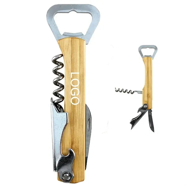 Bamboo 4-In-1 Waiter's Knife