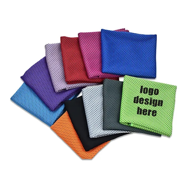 Soft Breathable Chilly Microfiber Towel For Sports