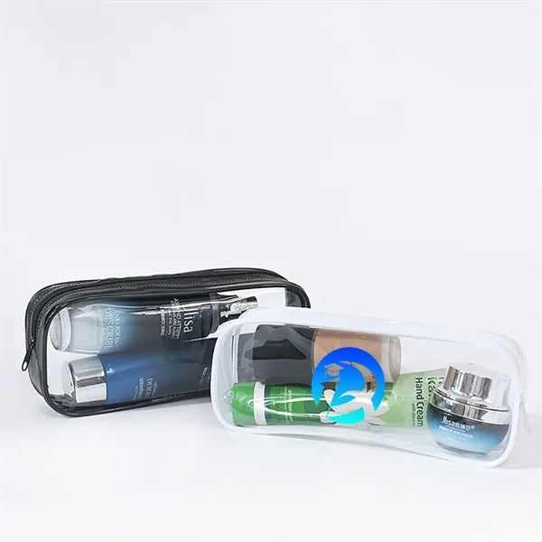 Clear PVC Zipper Pen Pencil Case