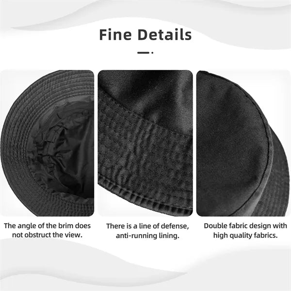 Bucket Hat Sun Protection Travel Sunhat Beach Foldable