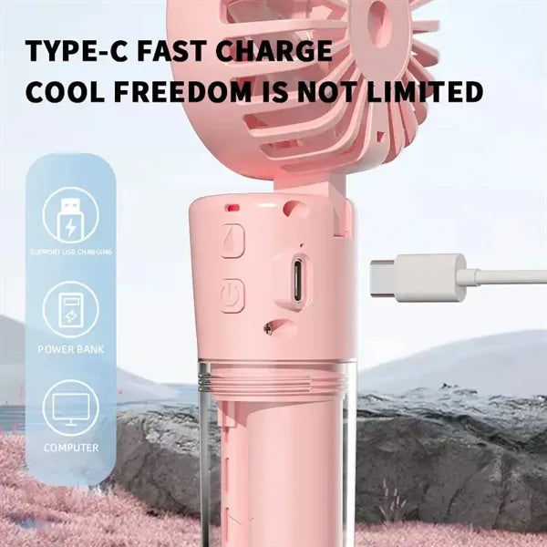 Small Personal Cooling Fans for Outdoor,Travel, Makeup, Home