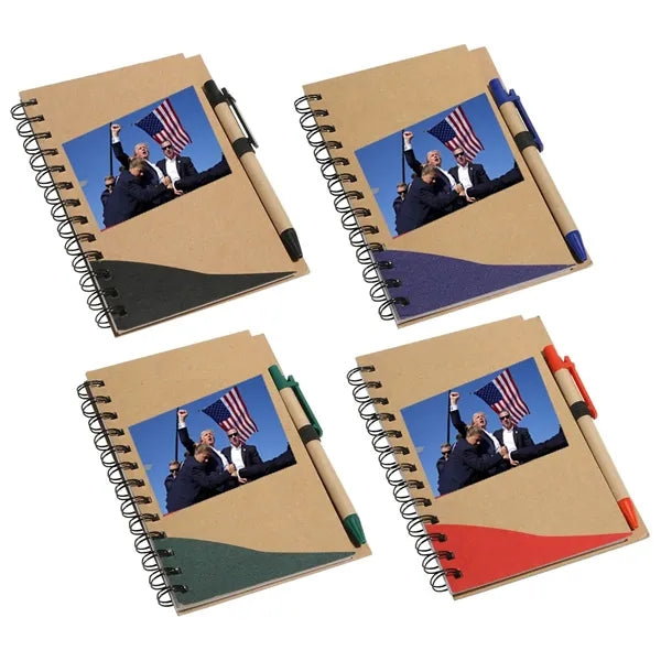 2024 Trump Make America Great Again Notebook & Pen