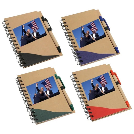2024 Trump Make America Great Again Notebook & Pen