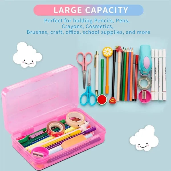 Clear Pencil Box