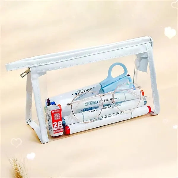 PVC Transparent Pencil Bag