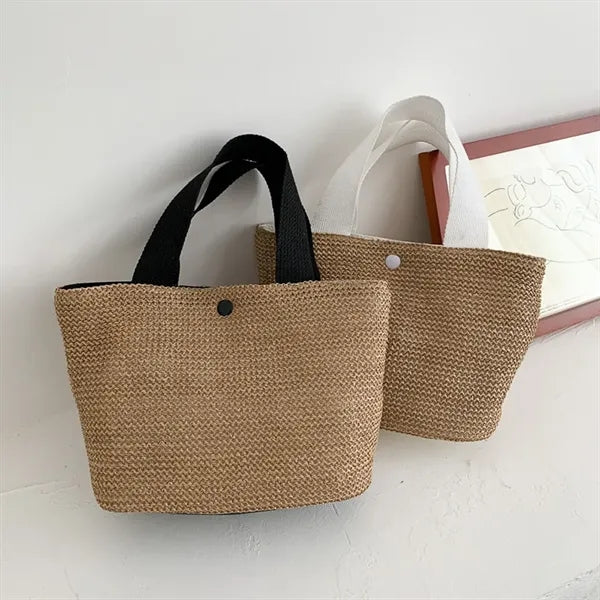 Handmade Woven Shoulder Crossbody Handbag