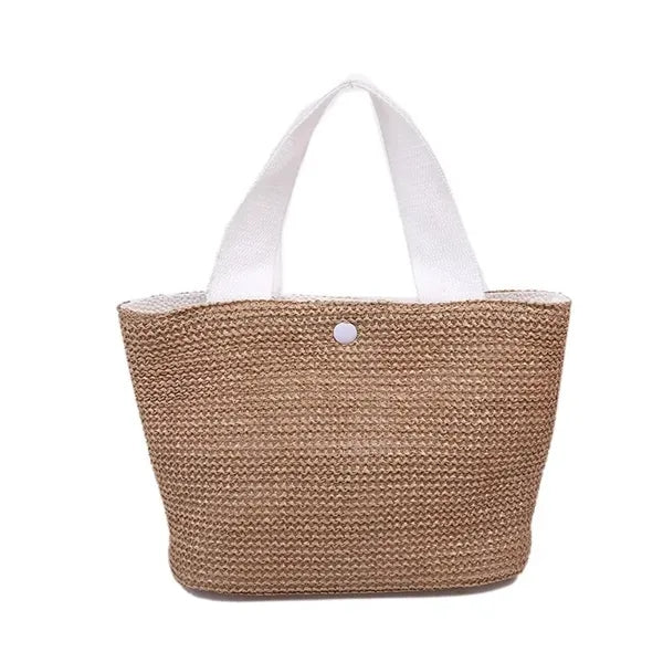 Handmade Woven Shoulder Crossbody Handbag
