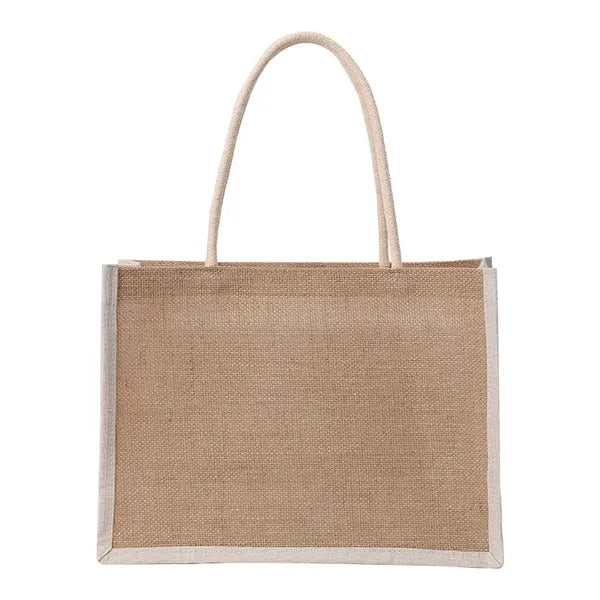 Recycled Jute ToteBag Large Burlap ShoppingBag