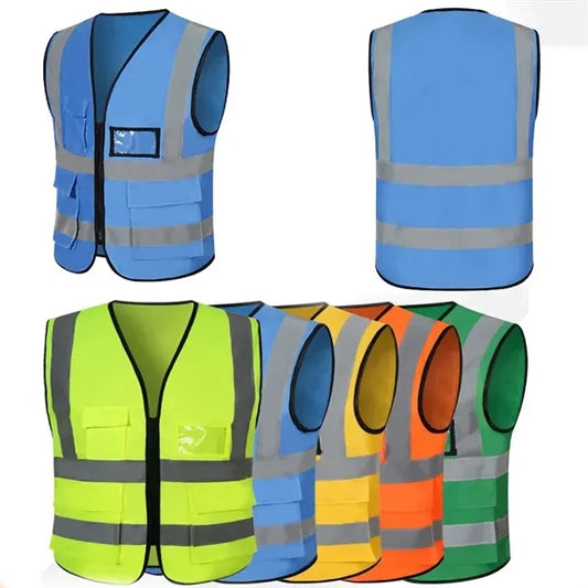 Safety Vest with Reflective Strips