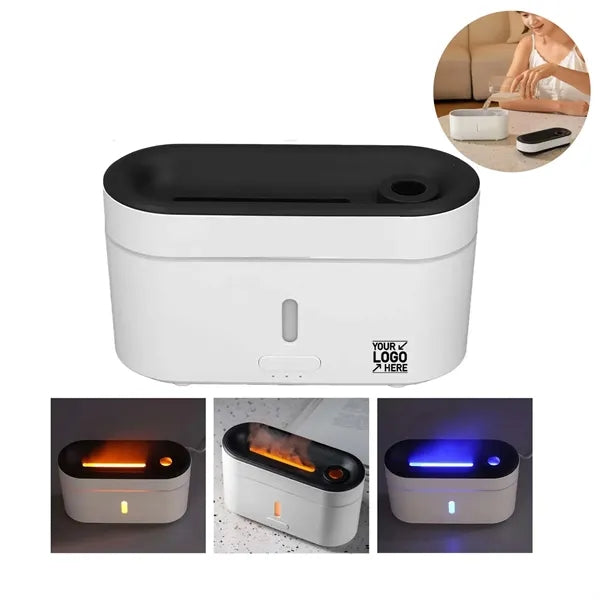 Electric Aromatherapy Humidifier Flame Oil Diffuser