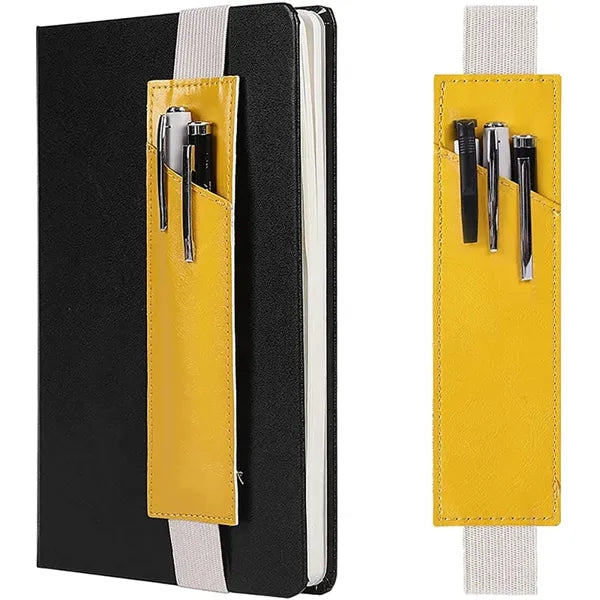 Adjustable Elastic Band Pen Holder Sleeve Notebook Pouch