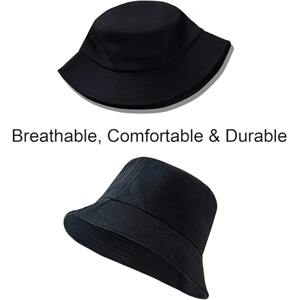Cotton Bucket Hat And Sun Caps