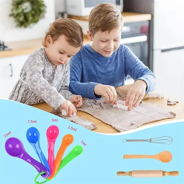 Toddler Cooking And Baking Set With Apron