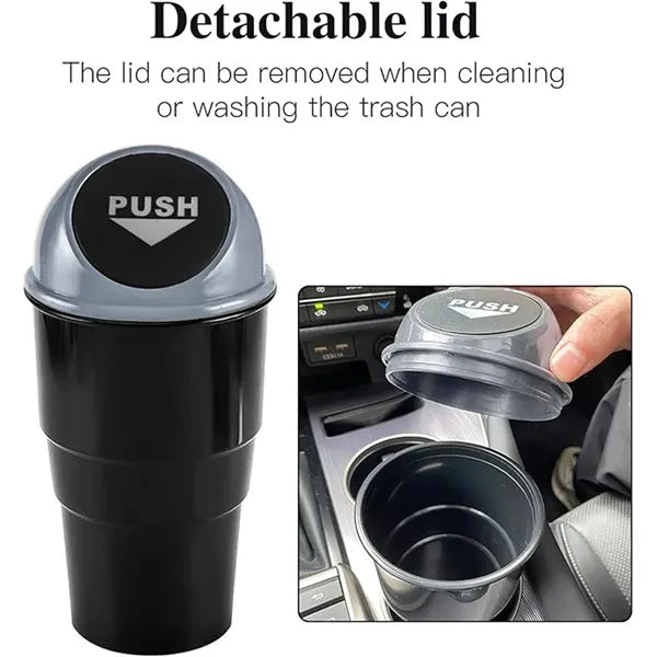 Mini Automotive Car Garbage Trash Can